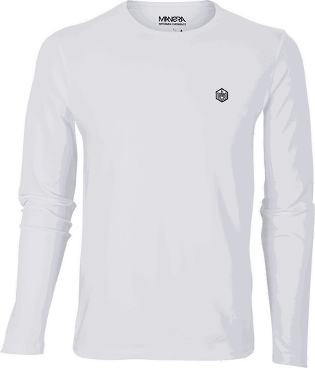 Manera Tee Shirt Lavanono Long Sleeve White