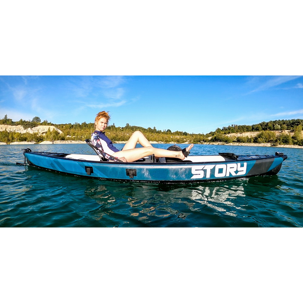 Story 1-Person Aufblasbarer Pedal Kajak