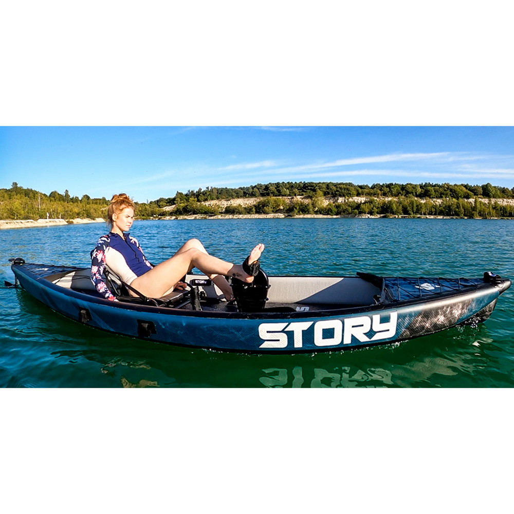 Story 1-Person Aufblasbarer Pedal Kajak