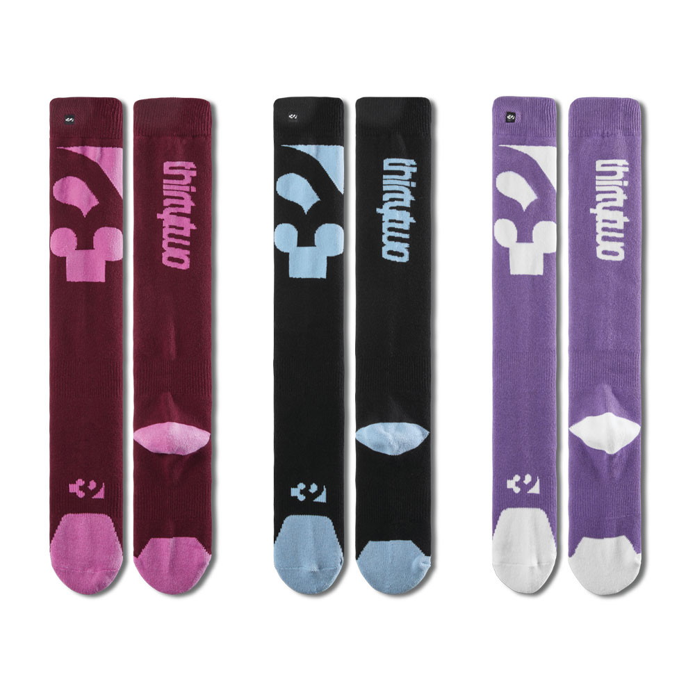 ThirtyTwo Cutout 3-pk Skisocken