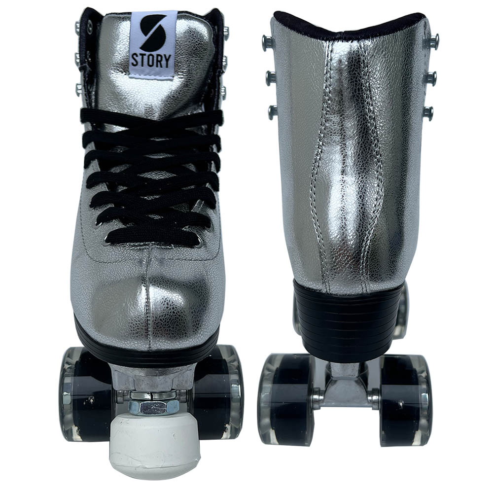 Story Disco Wildleder Rollschuhe