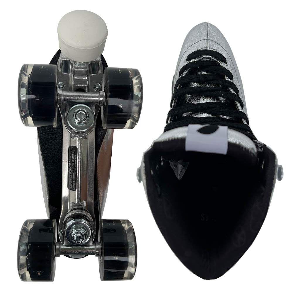 Story Disco Wildleder Rollschuhe