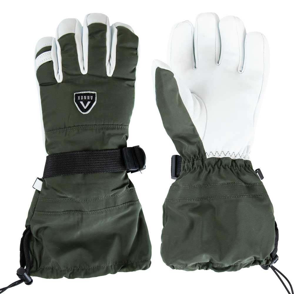 Annox Alpine Skihandschuhe aus Leder