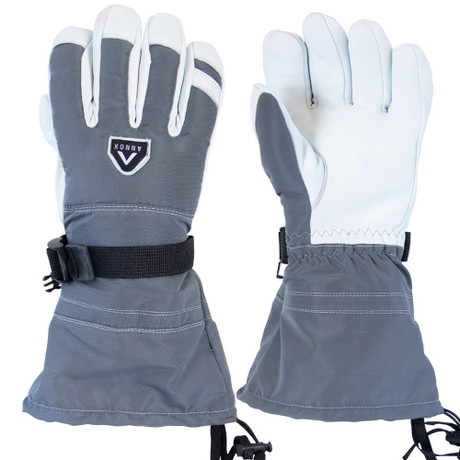 Annox Alpine Skihandschuhe aus Leder