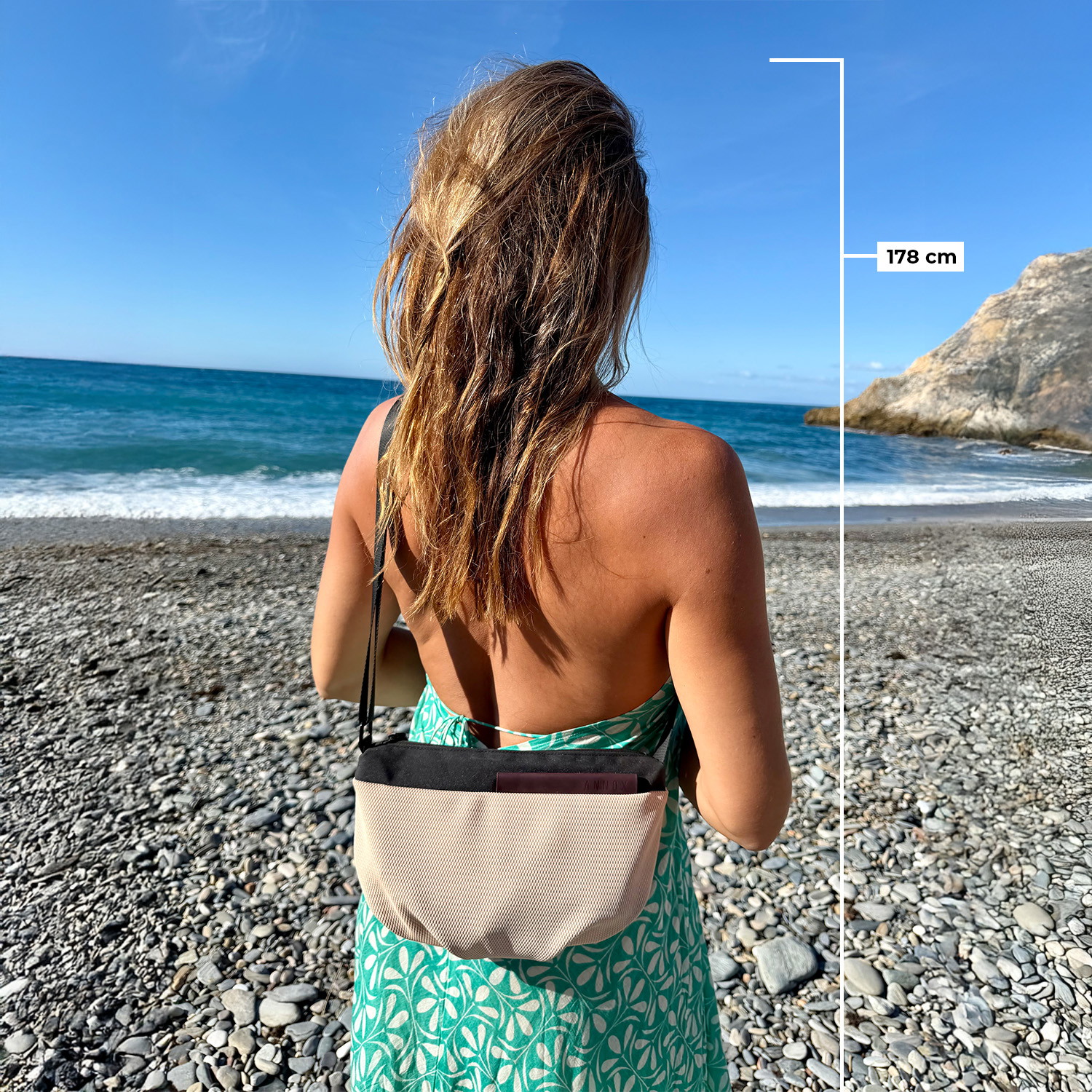 Annox On-The-Go Sling Bag – Wasserabweisende Tasche für Skate und Scooter