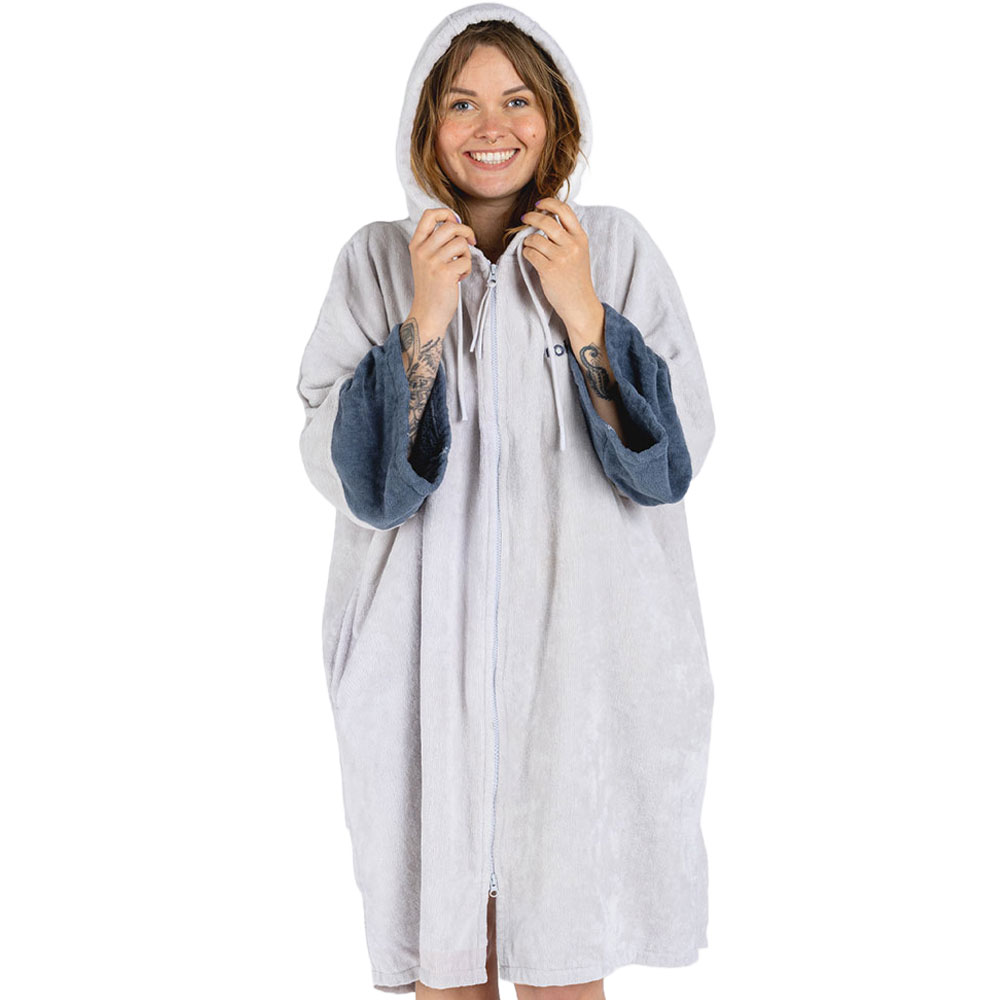 Dryrobe Full Zip Biofrottee-Bademantel