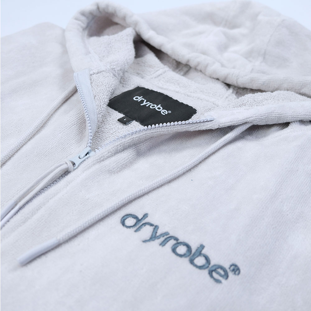 Dryrobe Full Zip Biofrottee-Bademantel