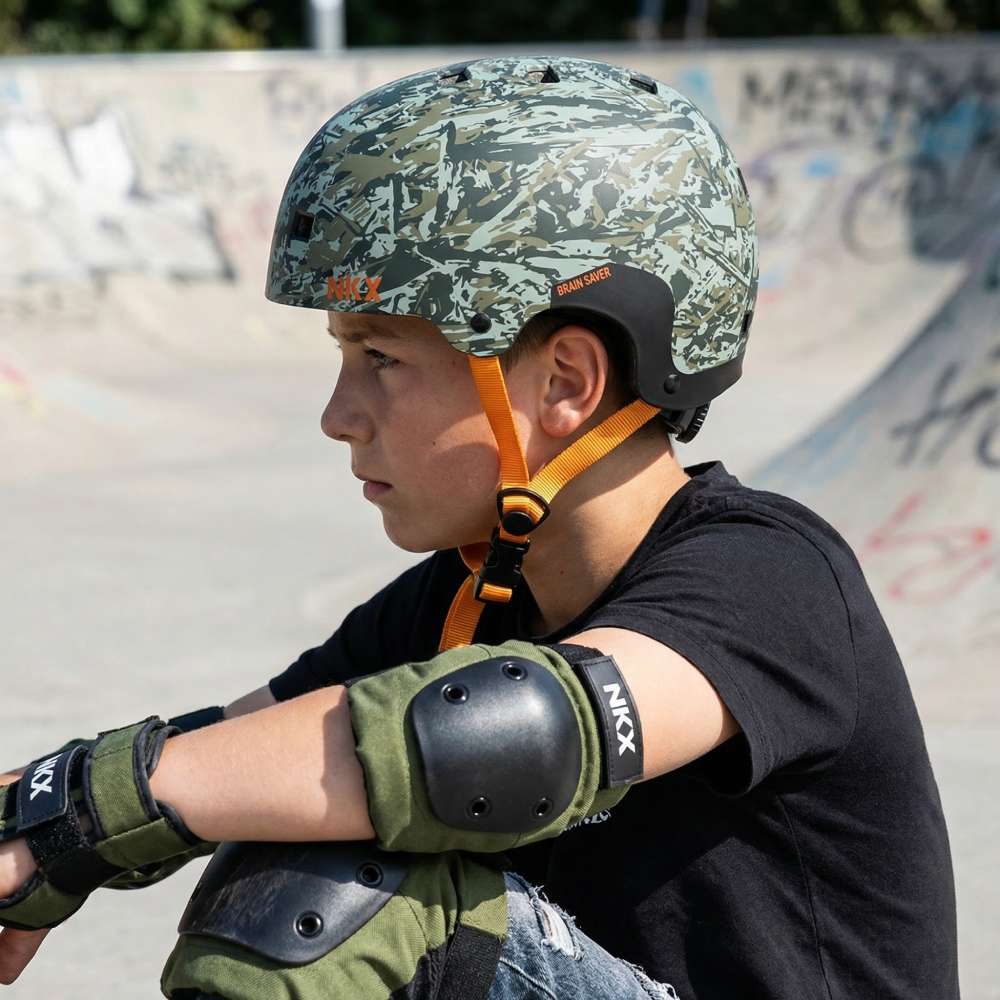 NKX Brain Saver zertifizierter Skate-Helm