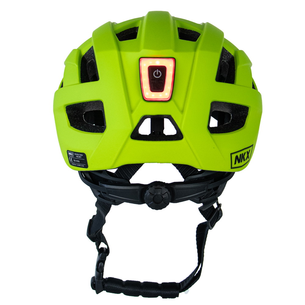 NKX City LED Fahrradhelm mit integriertem Licht