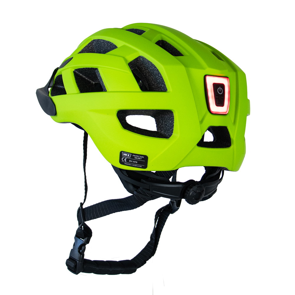NKX City LED Fahrradhelm mit integriertem Licht