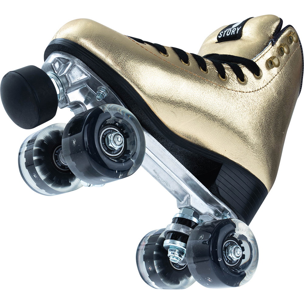 Story Disco Wildleder Rollschuhe