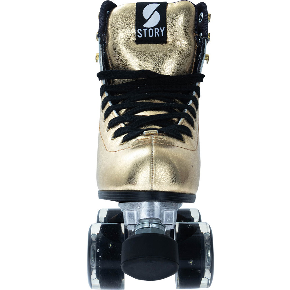 Story Disco Wildleder Rollschuhe