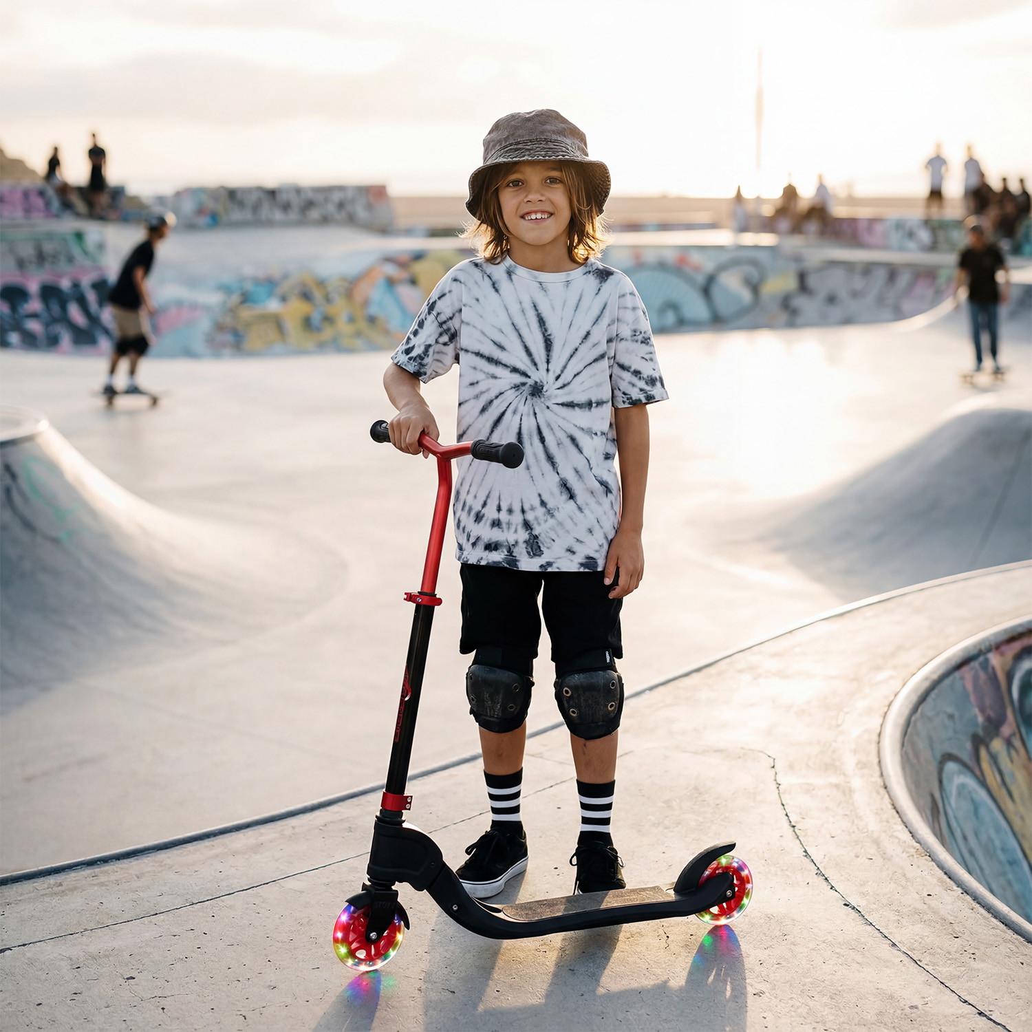 Story Flip Klappbarer LED Scooter