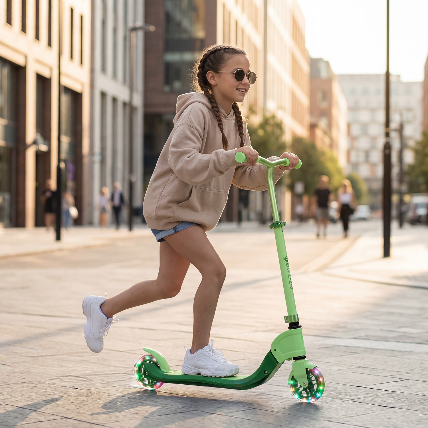 Story Flip Klappbarer LED Scooter