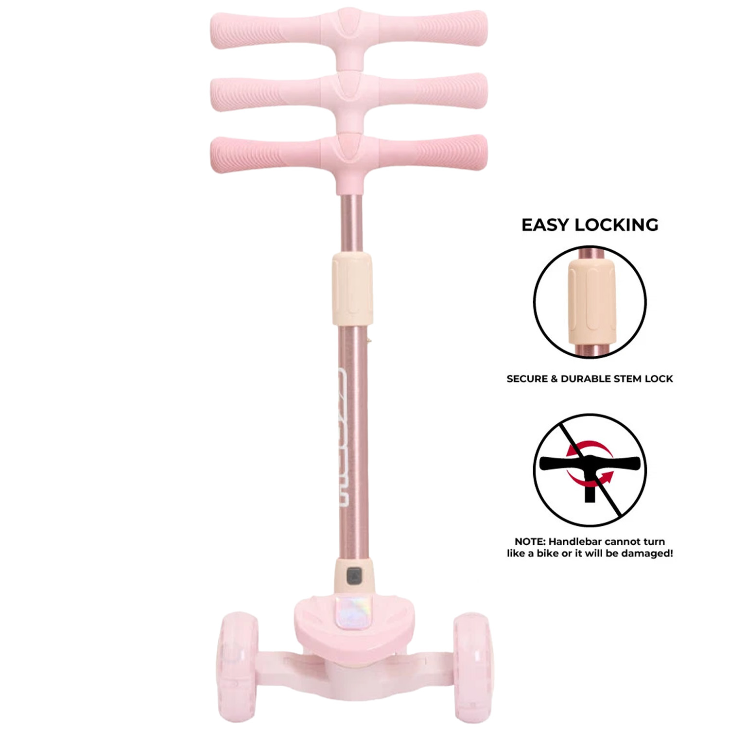 Story Mini Friends LED Deluxe 3-Rad Kinderroller