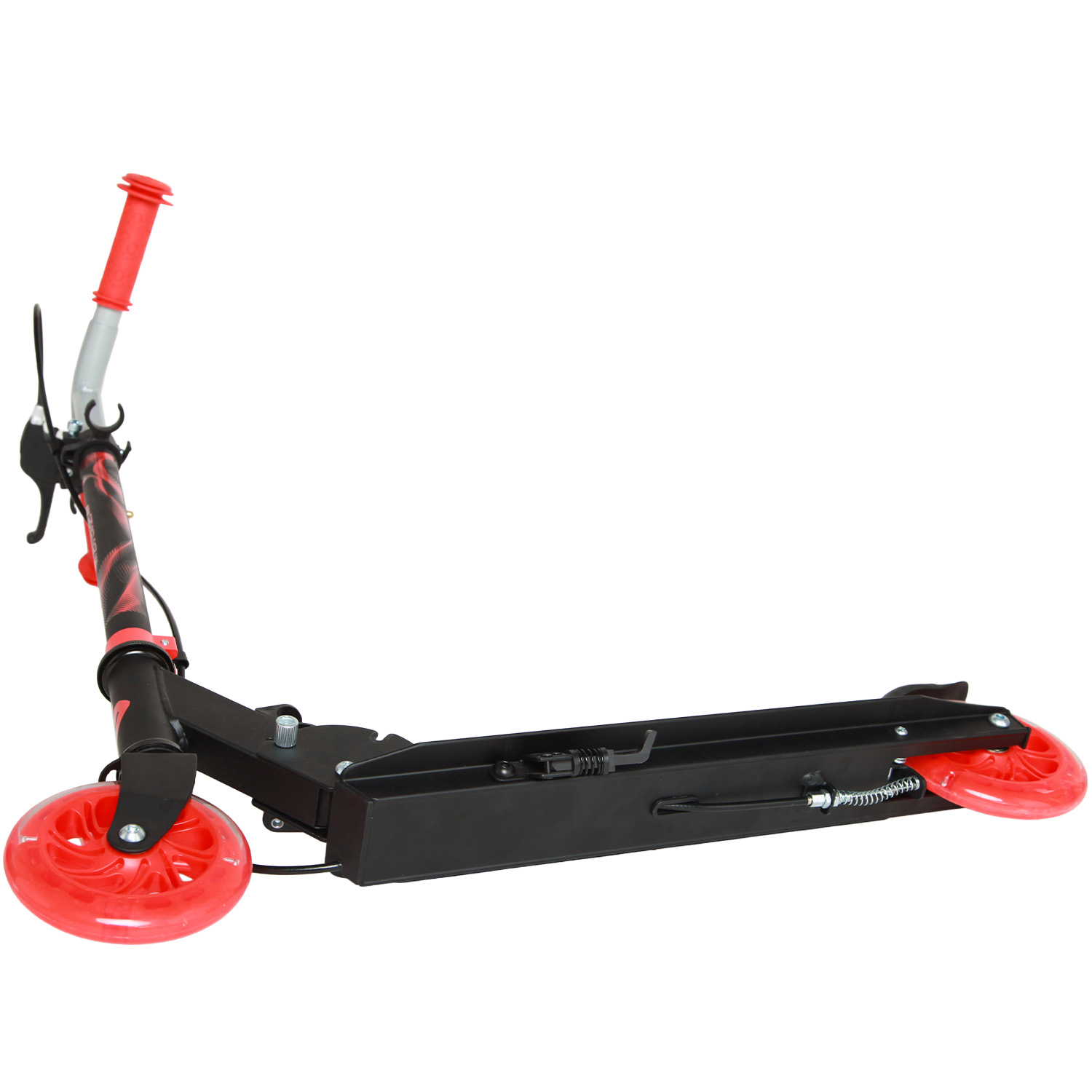 Story Play Kinderroller mit Handbremse und LED-Rädern