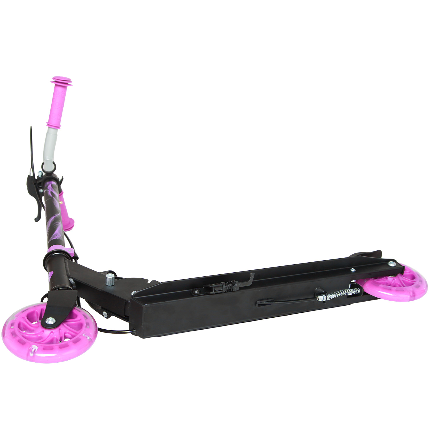 Story Play Kinderroller mit Handbremse und LED-Rädern