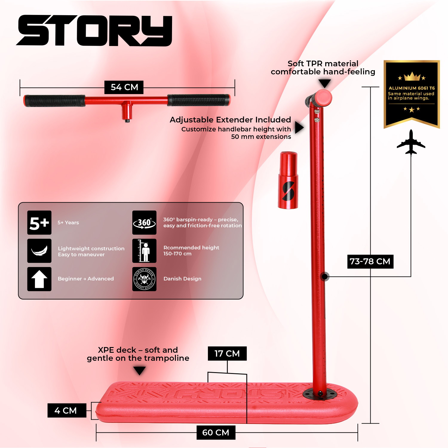 Story Pro Trampolin Scooter / Roller