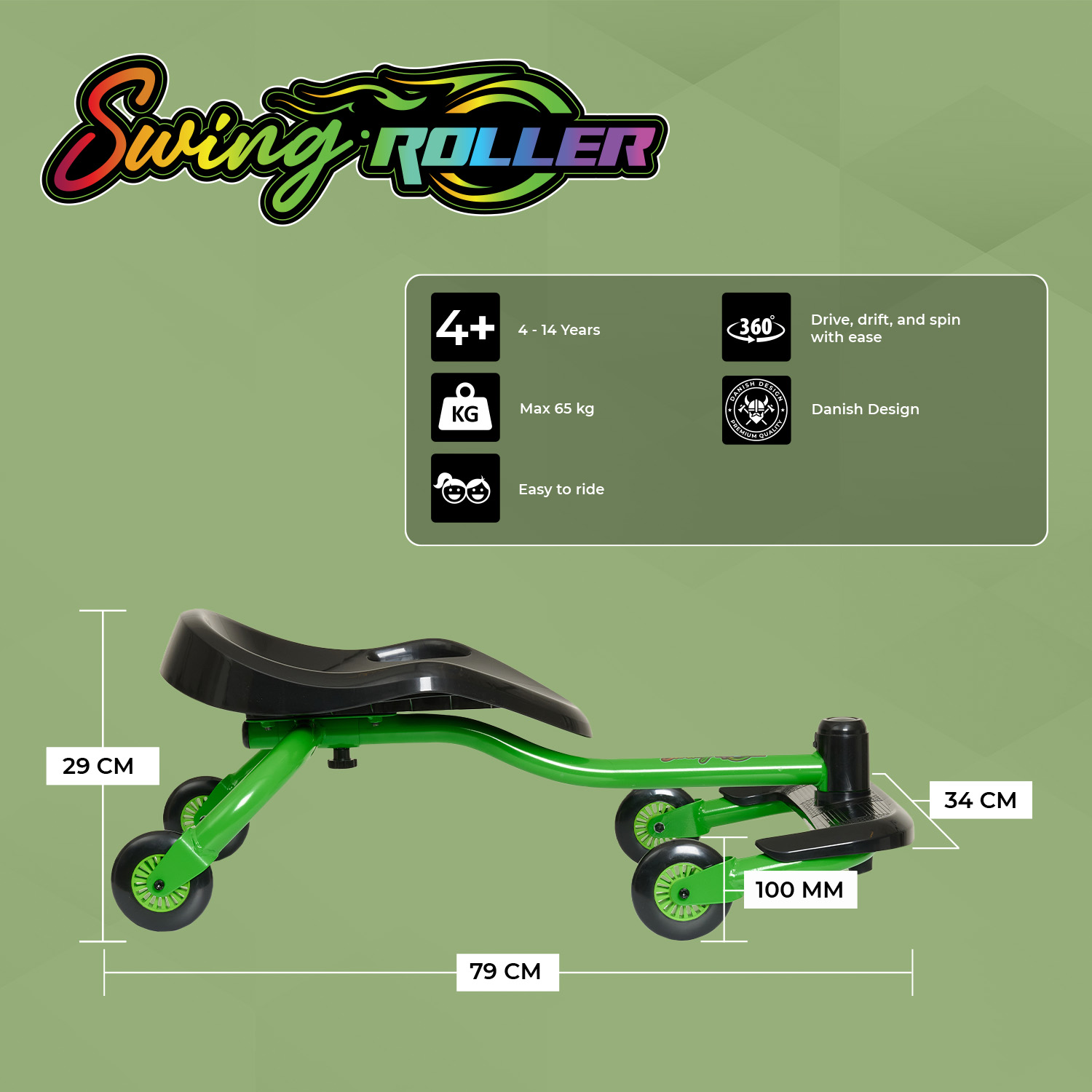 Story Swing Roller Shuffle Car