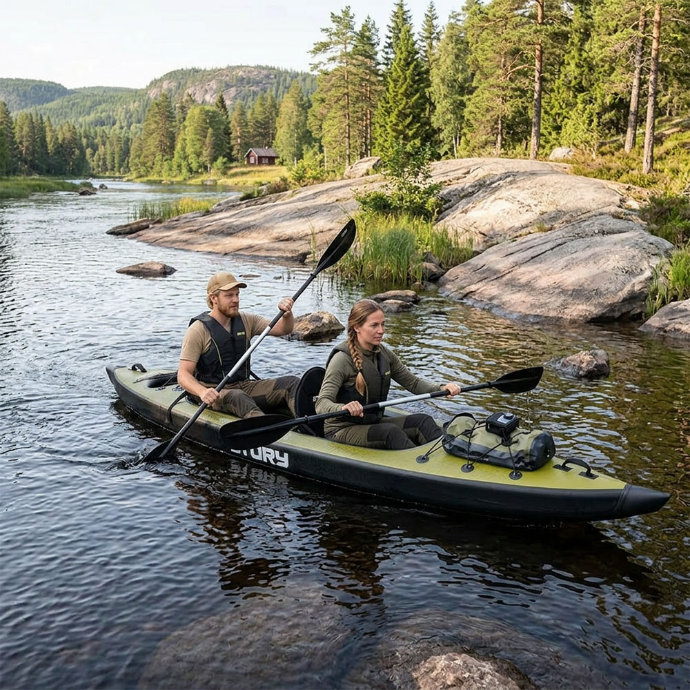 Story Tandem 2-Person Aufblasbares Kajak