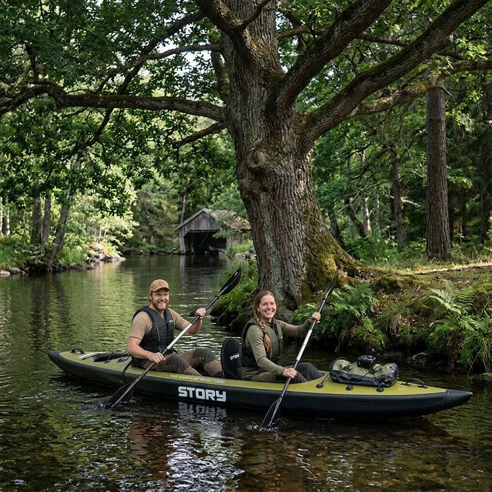 Story Tandem 2-Person Aufblasbares Kajak