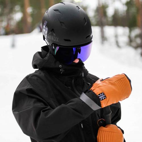 Annox Peak Skihandschuhe aus Leder