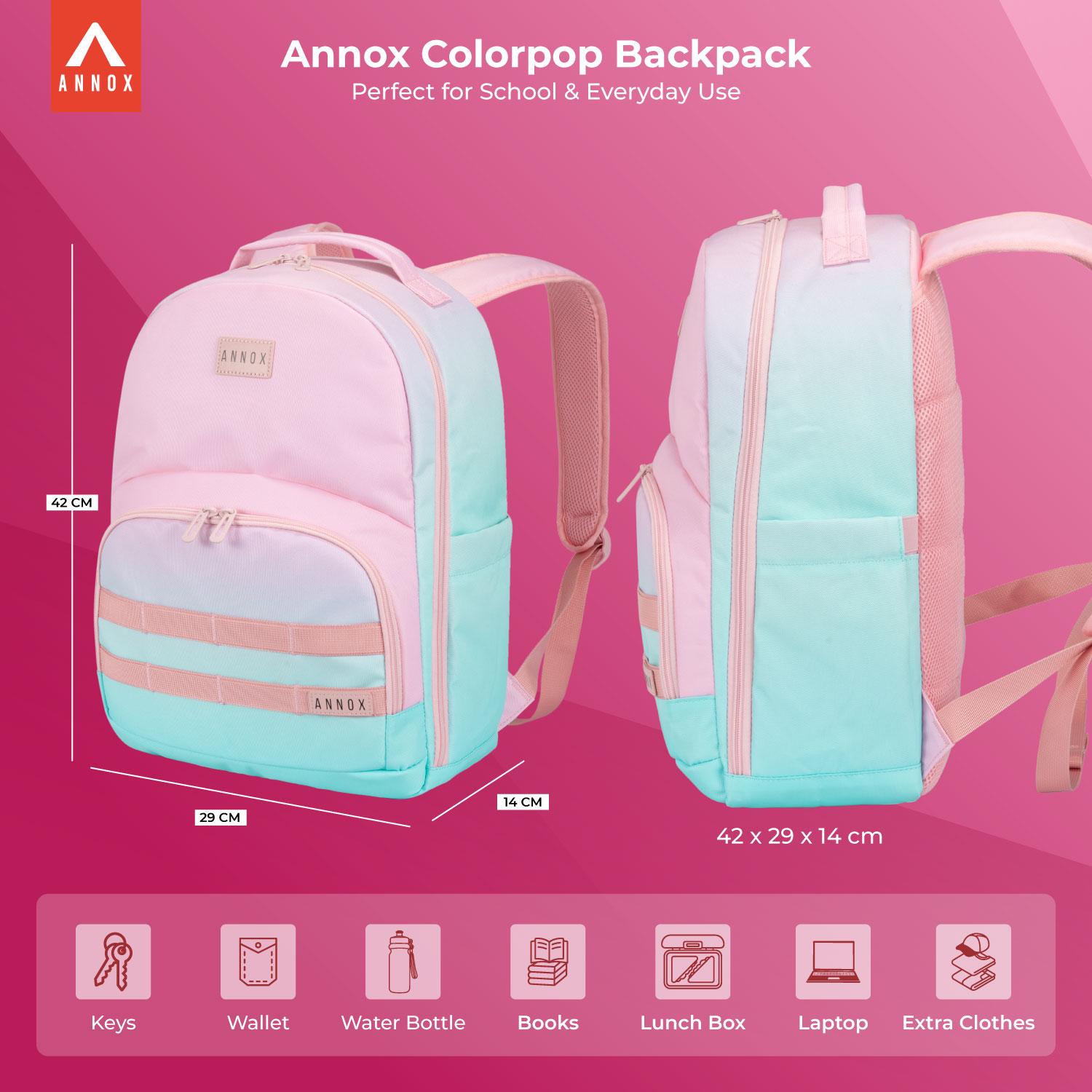 Annox Colorpop Rucksack