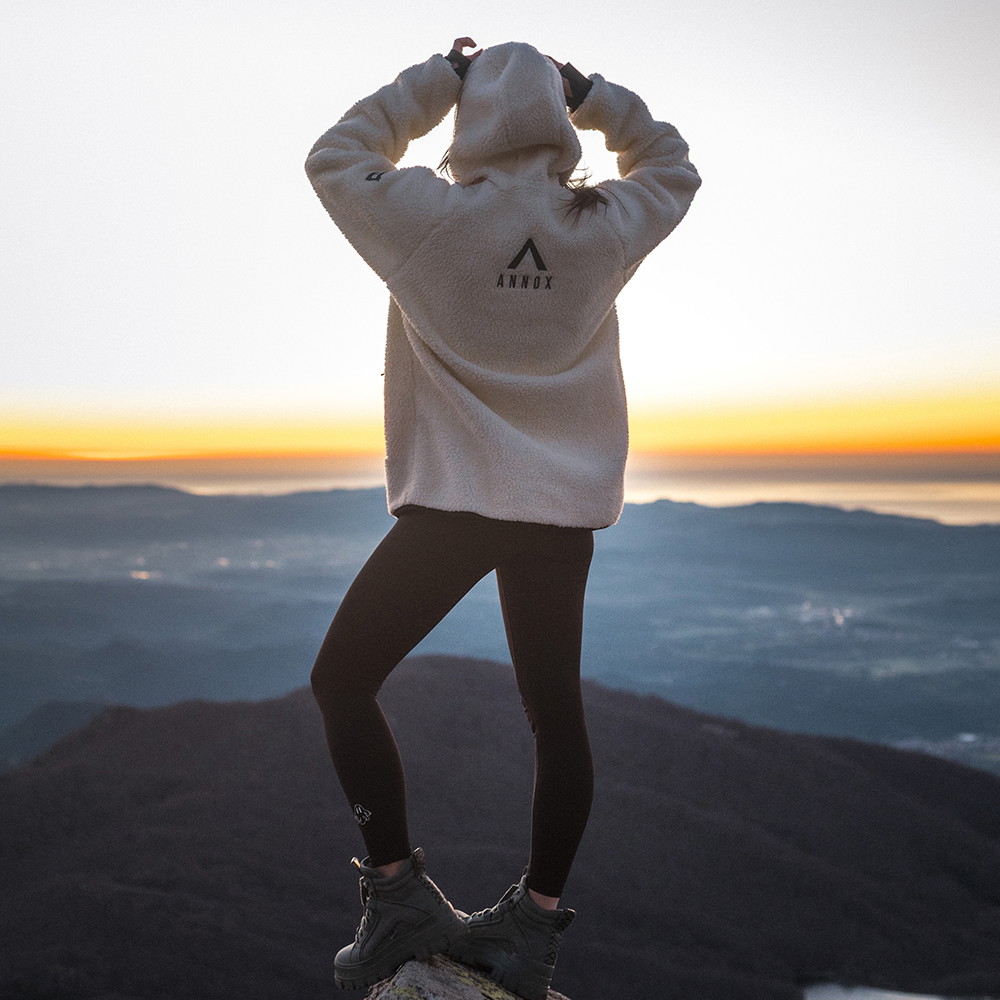 Annox Summit Hoodie  Sherpa Fleecejacke