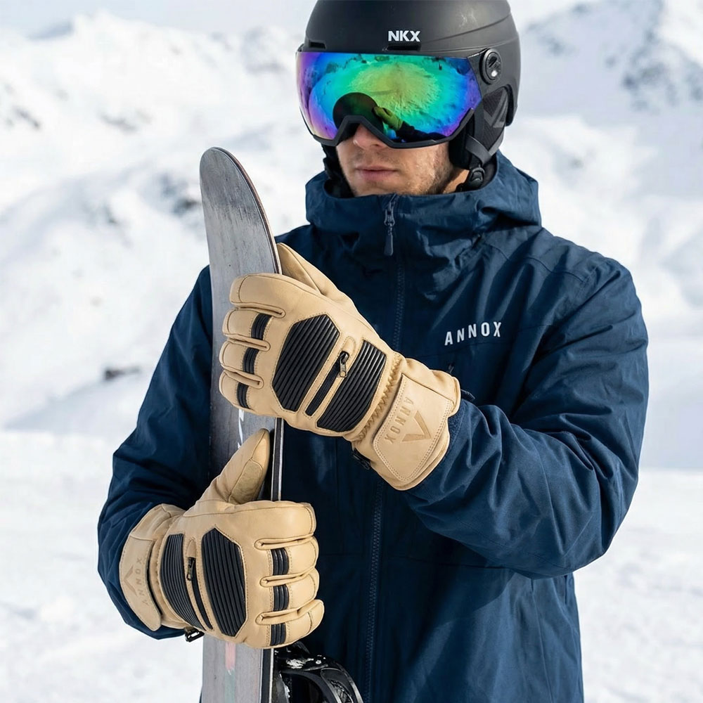 Annox Infinity Skihandschuhe Aus Leder