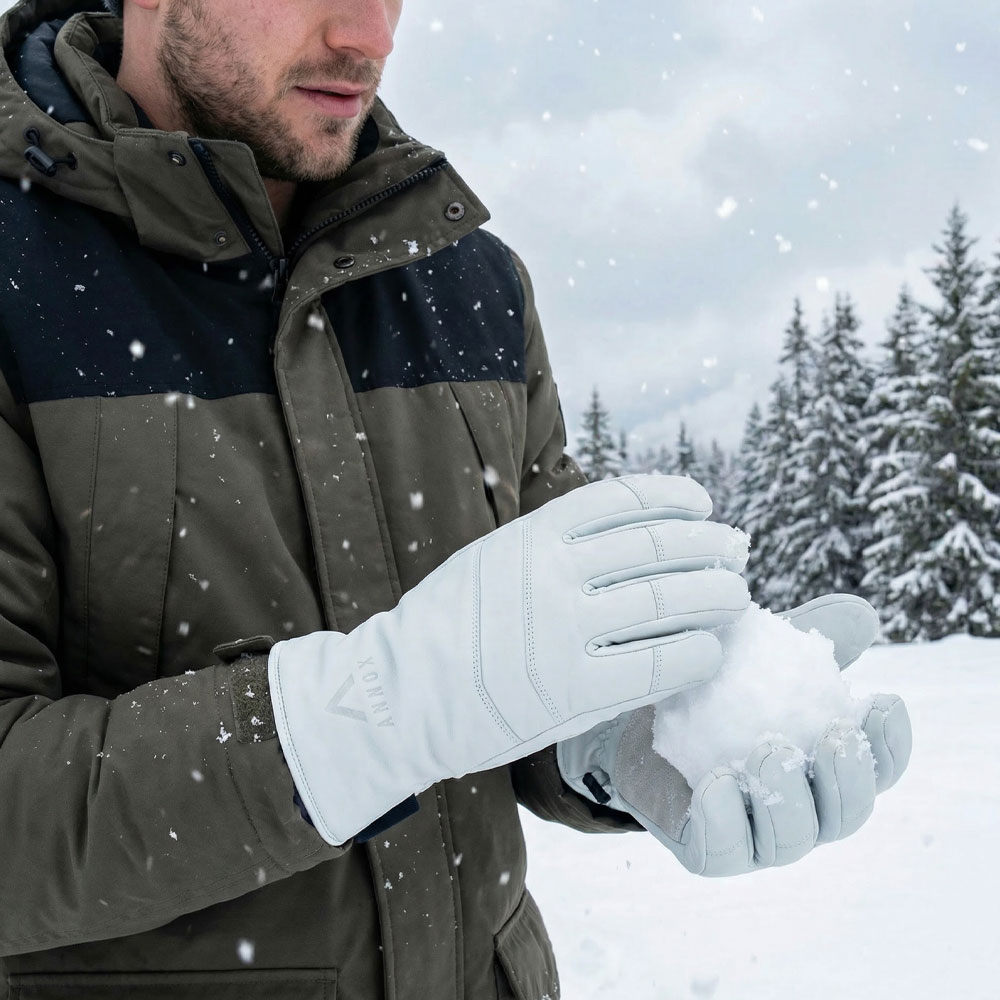 Annox Next Skihandschuhe aus Leder