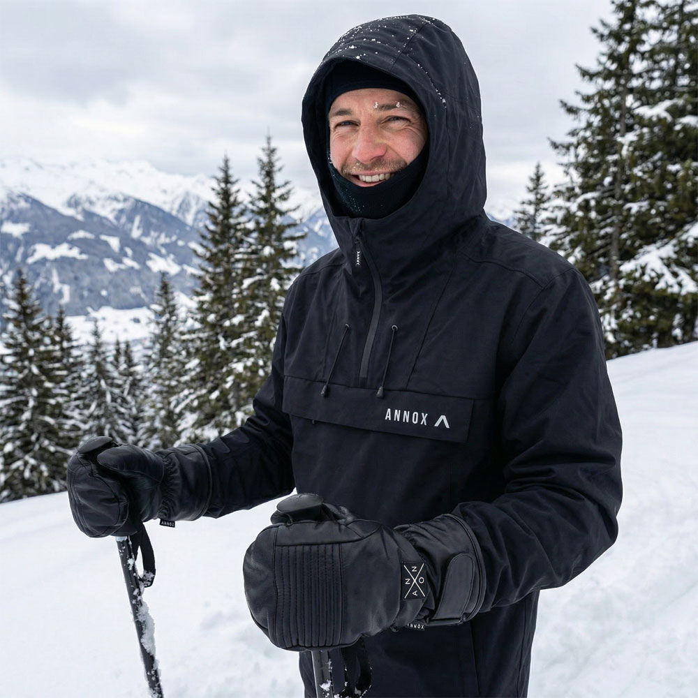 Annox Peak Skihandschuhe aus Leder