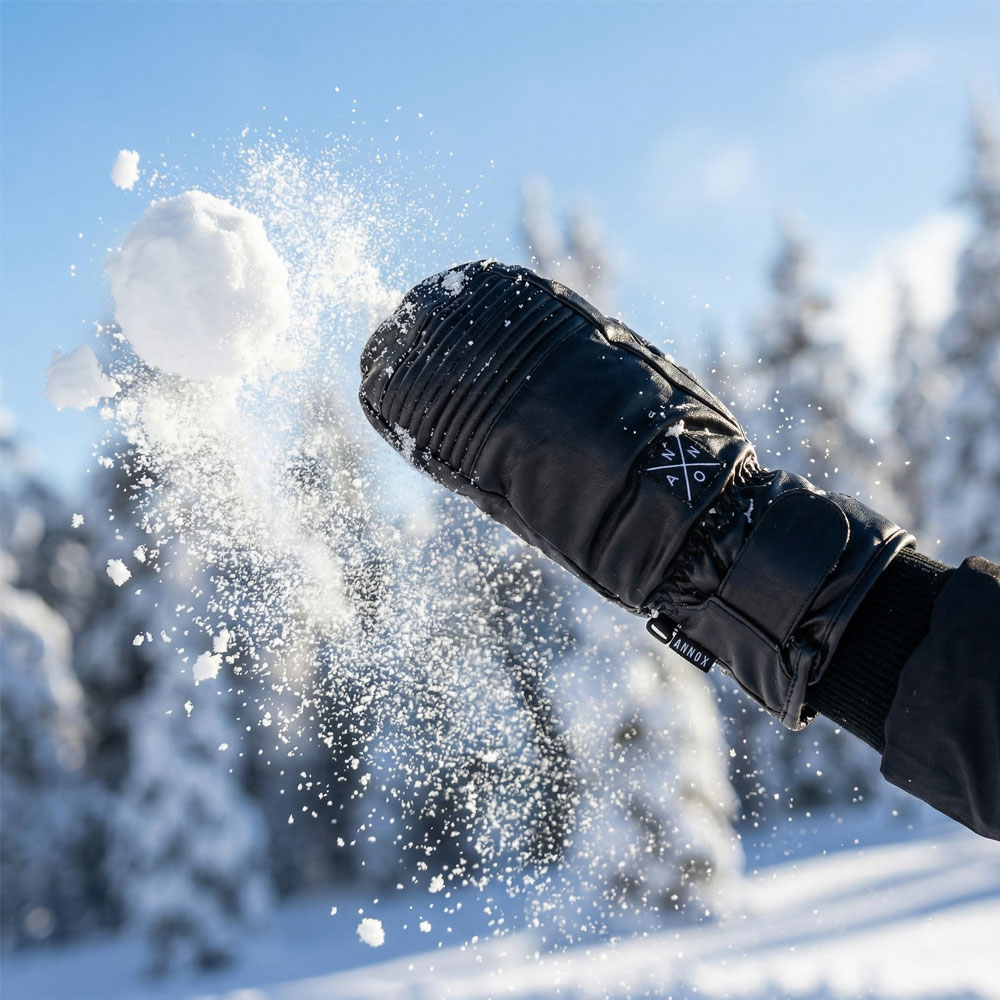 Annox Peak Skihandschuhe aus Leder