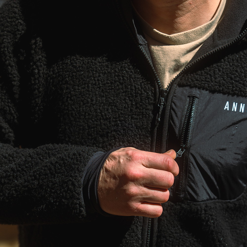 Annox Summit Hoodie  Sherpa Fleecejacke