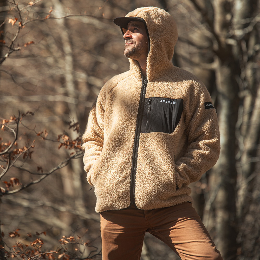 Annox Summit Hoodie  Sherpa Fleecejacke