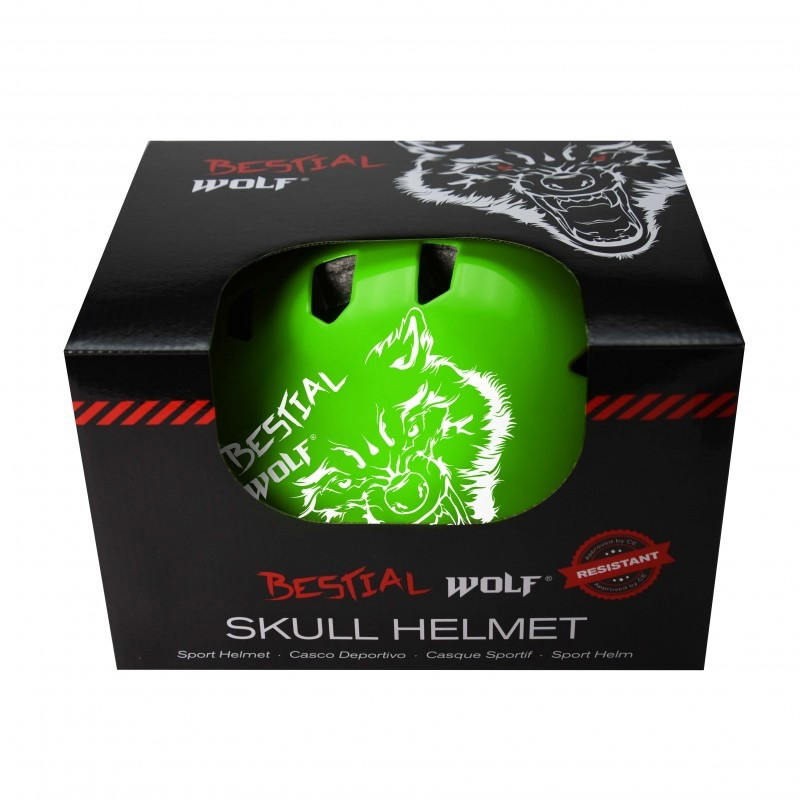 Bestial Wolf Skull Helm