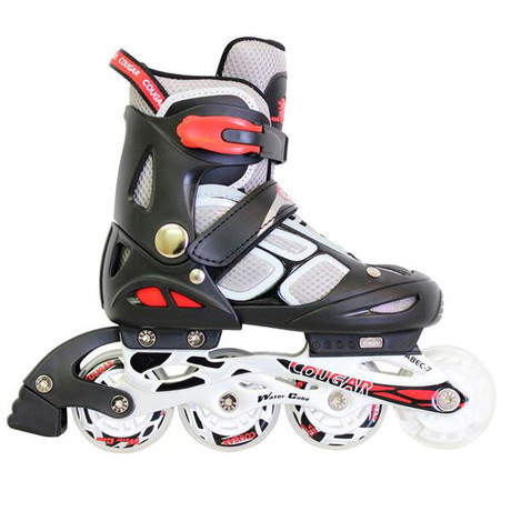 Cougar Kinder Einstellbare Inline Rollschuhe LED