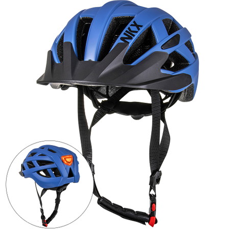 NKX City LED Fahrradhelm mit integriertem Licht