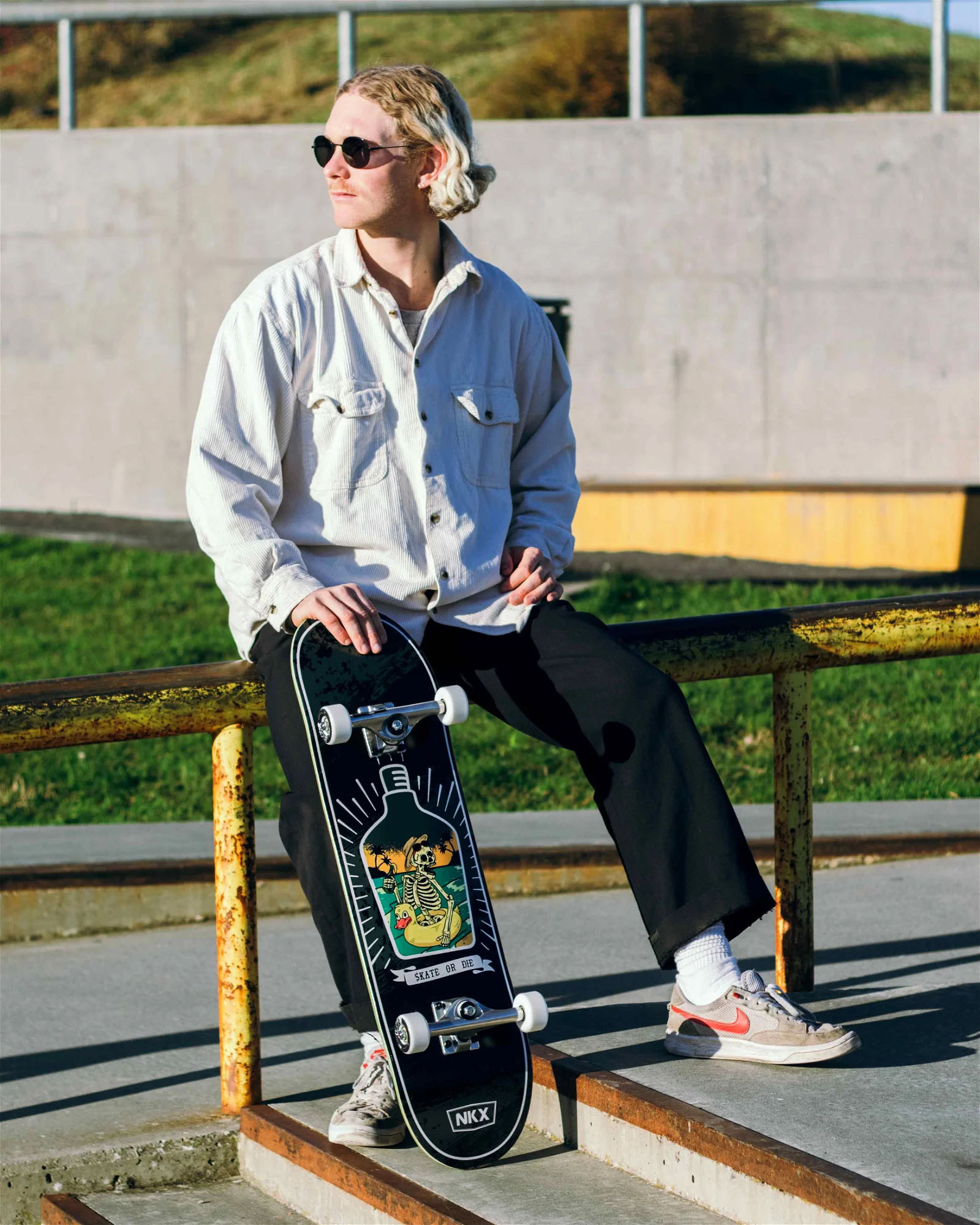 NKX Skate Or Die Skateboard