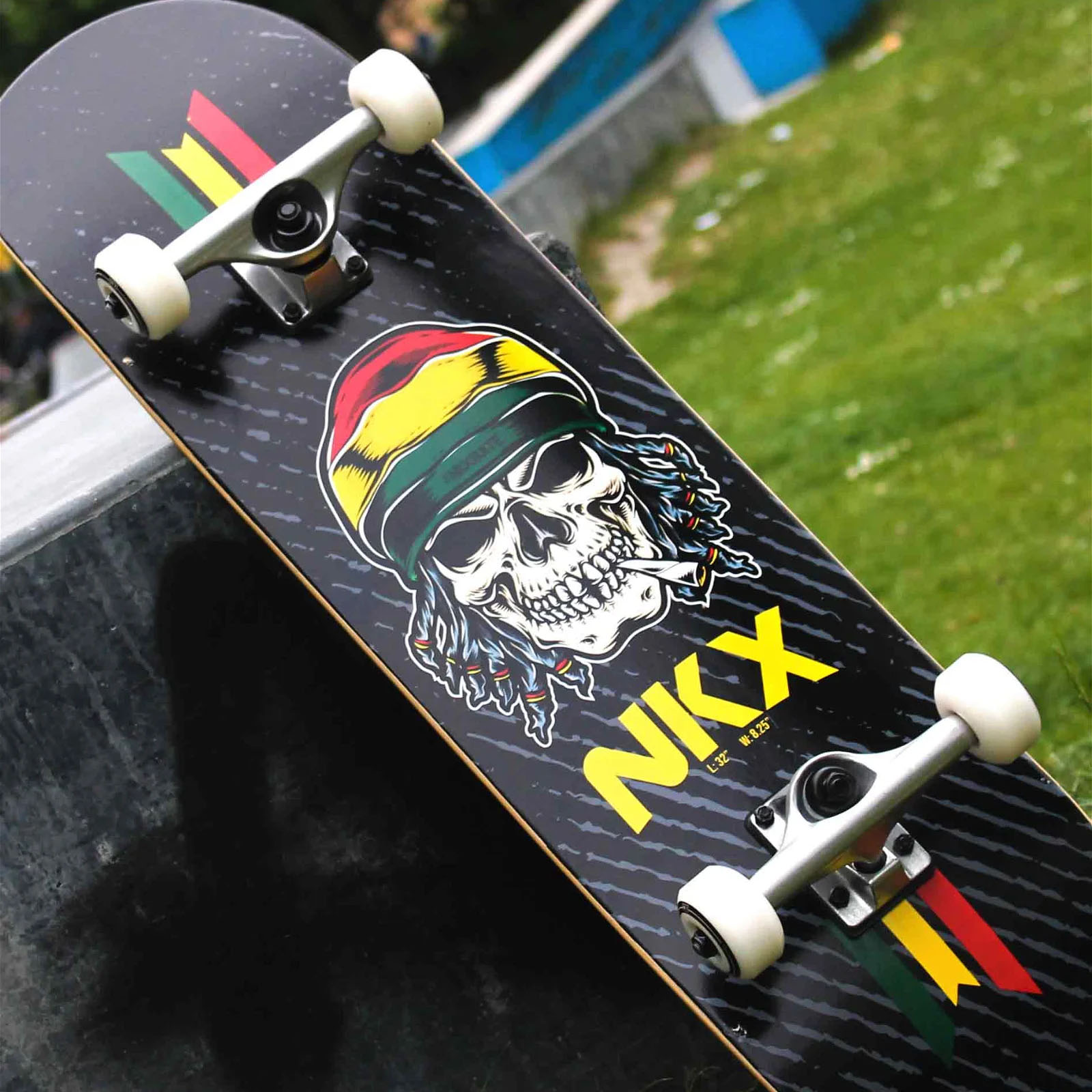 NKX Rasta Royal Skateboard