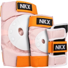 NKX 3er-Pack Pro Kinder Schutz-set - Knieschützer, Ellenbogenschützer und Handgelenkschützer