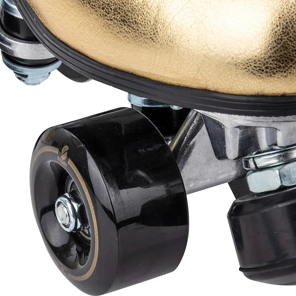 Story Disco Wildleder Rollschuhe