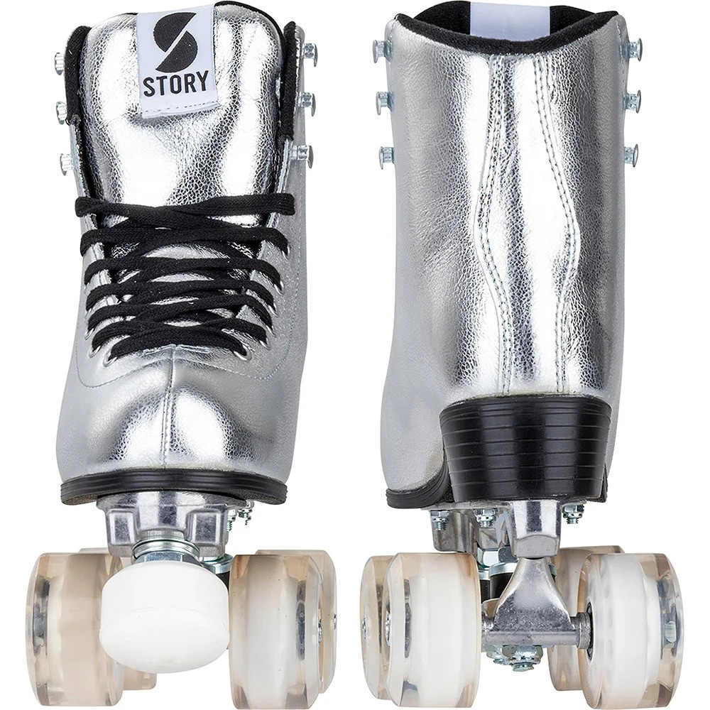 Story Disco Wildleder Rollschuhe