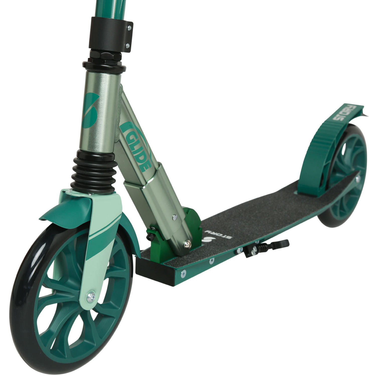 Story GlideX Elite Klappbarer Cityroller – Federung und Handbremse