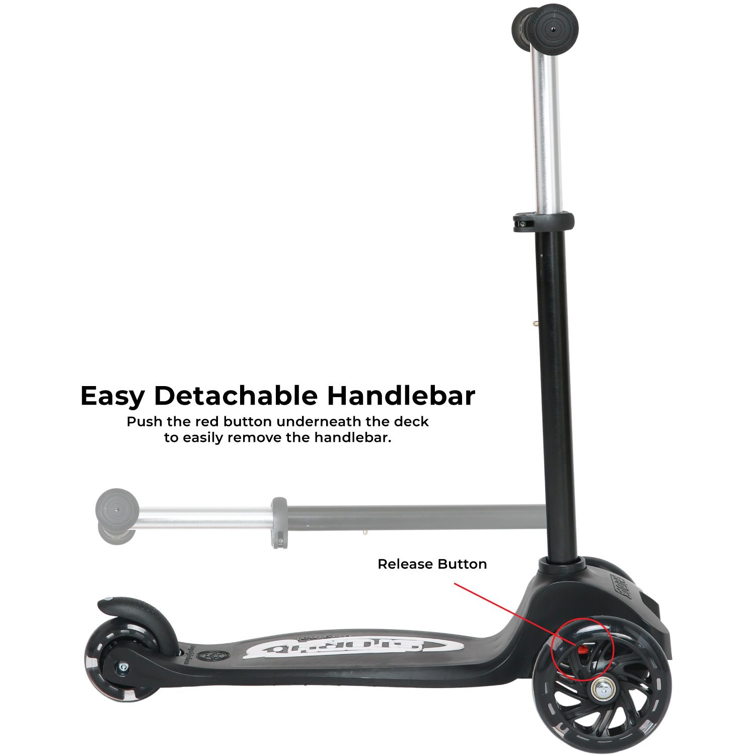 Story MoveLite 3-Rad LED-Kinderroller