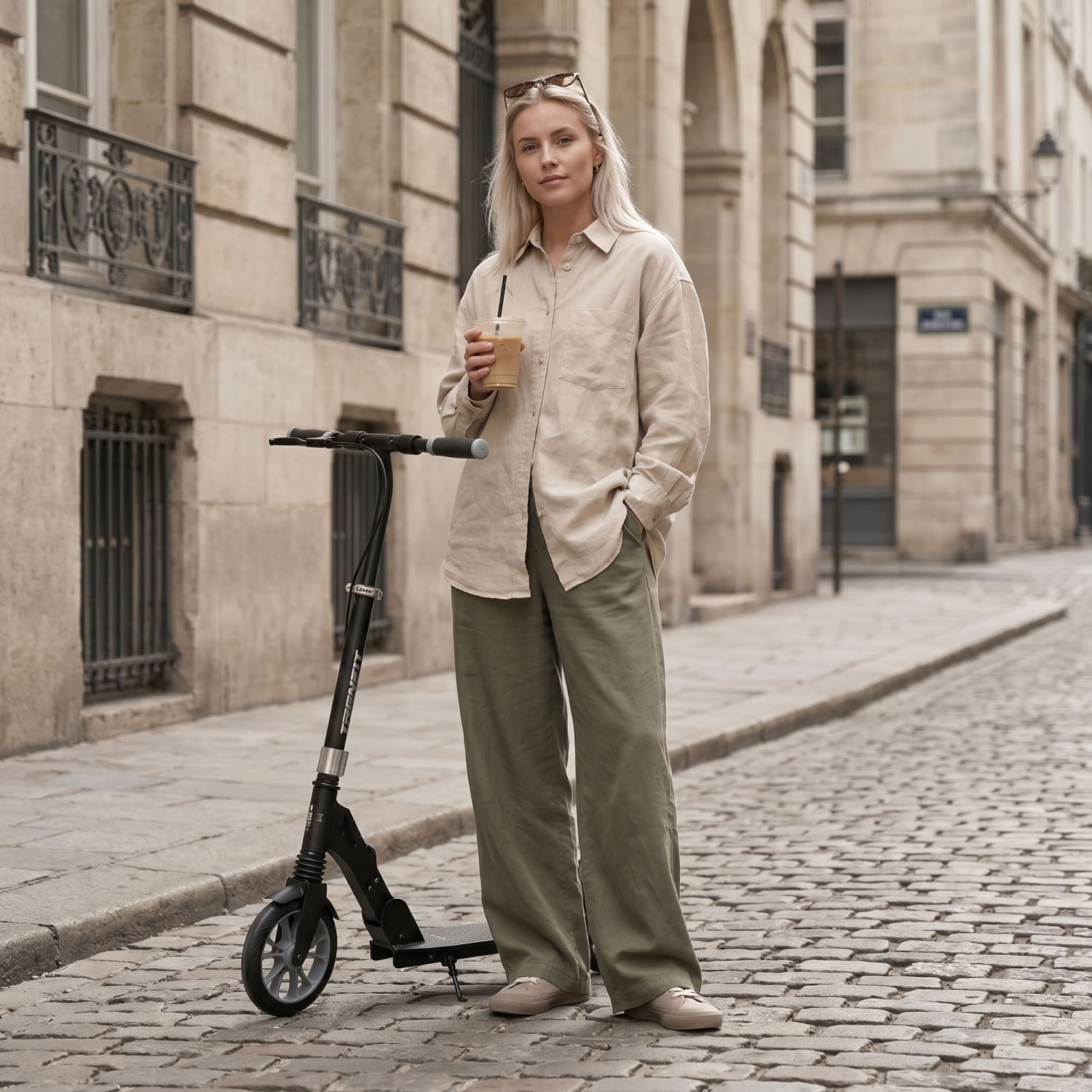 Story Transit X Cityroller mit doppelter Federung + Scheibenbremse