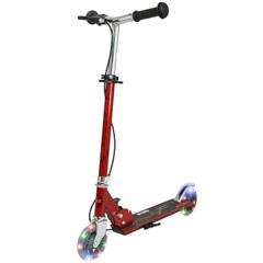 Story Play Kinderroller mit Handbremse und LED-Rädern