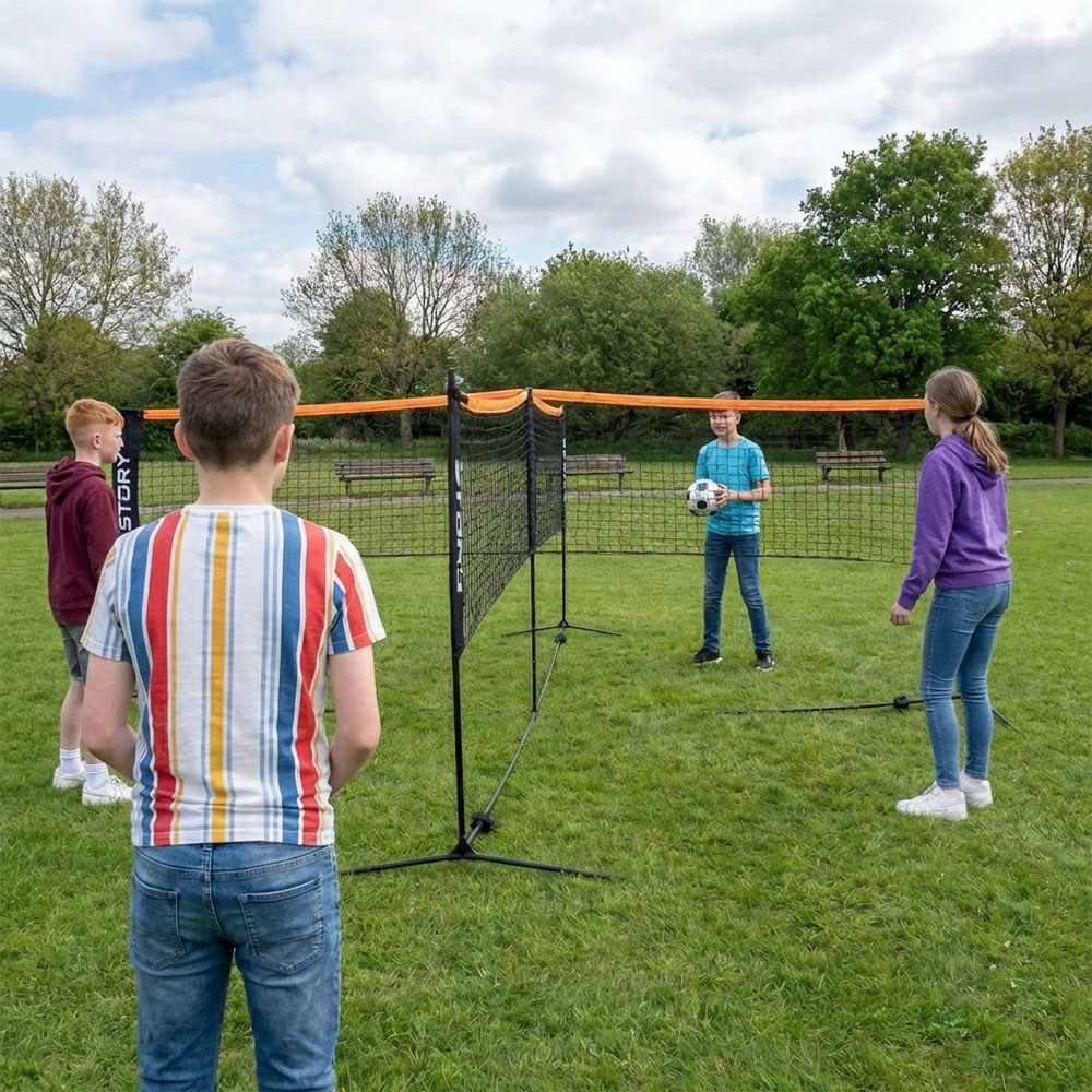 Story QuadZone 4-Way Fußball-Tennisnetz