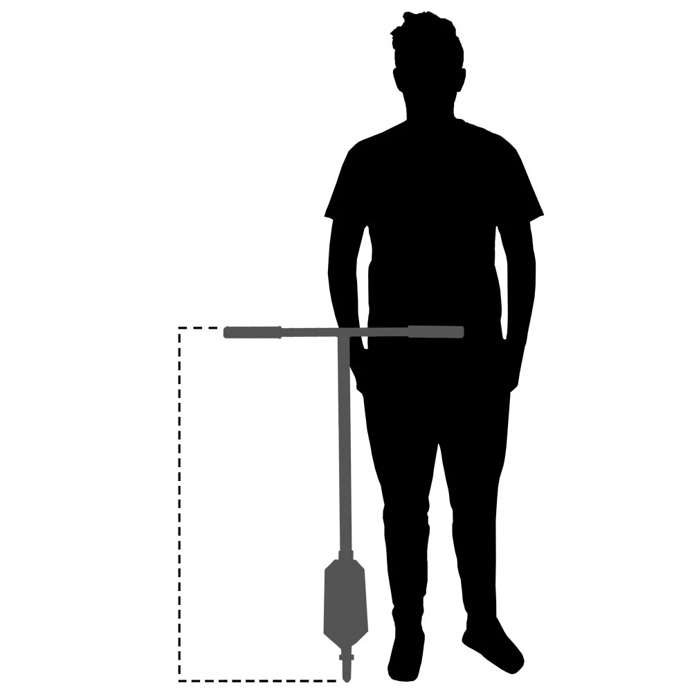 Größentabelle für Stunt Scooter